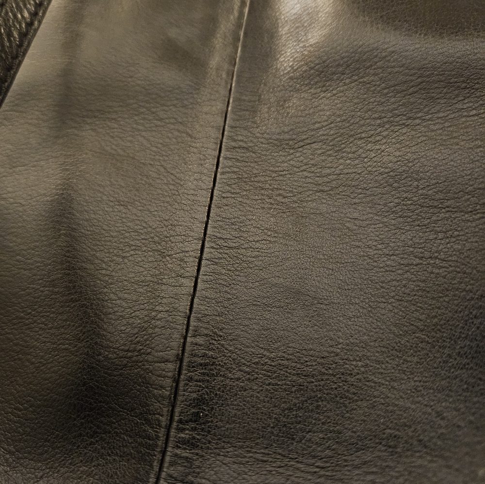 Margot Black Leather Backpack - Picture 8 of 9